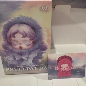 Skullpanda L'impressionnisme Bloosom.  100% authentic Popmart.